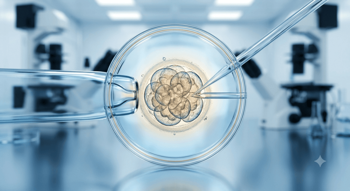 Couple in a fertility consultation
